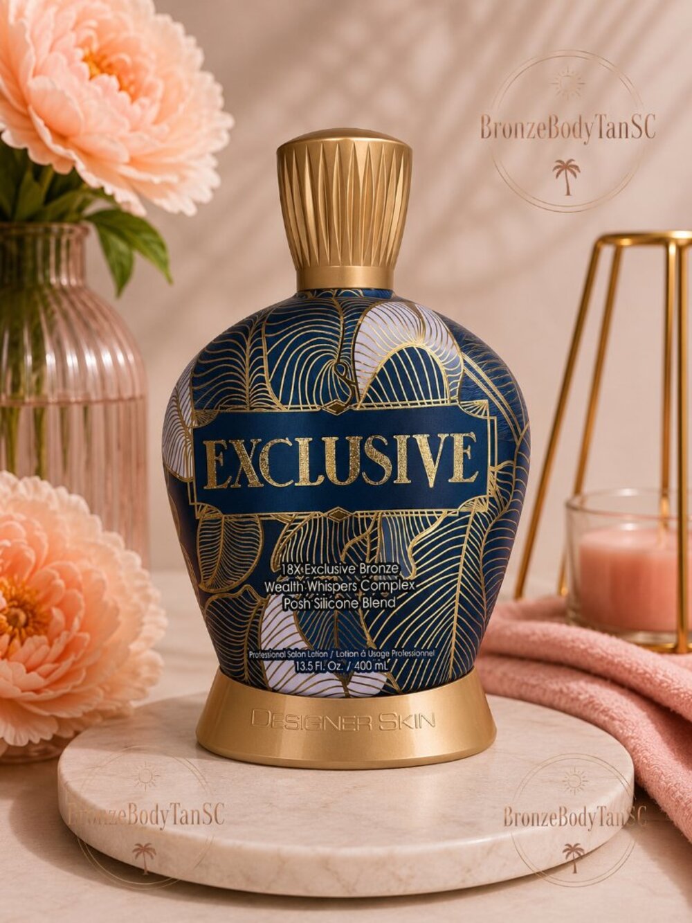 ☀️ Exclusive ☀️ - DHA 18x Bronzer Tanning Lotion - Designer Skin 13.5oz
